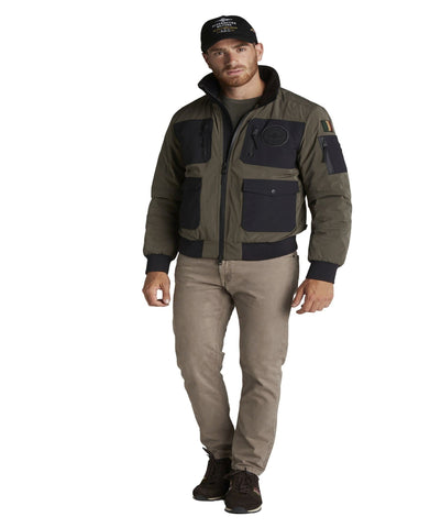 Padded Pilot jacket with ripstop details